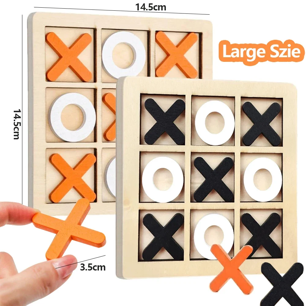 Party Games At Home - ไม้ XO Tic Tac Toe เกมมินิหมากรุก