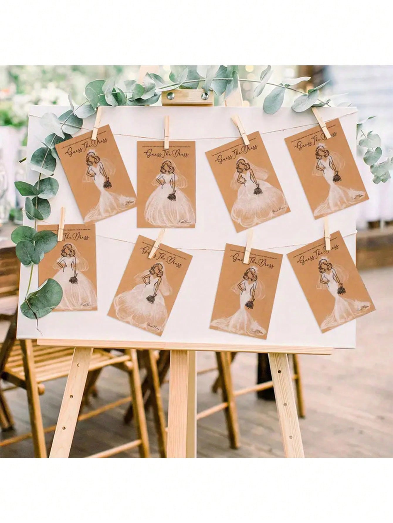 Party Games Bridal Shower - 20/40pcs ชุดเดาอาบน้ําเจ้าสาวชุดเกม DIY สนุก Creative PARTY