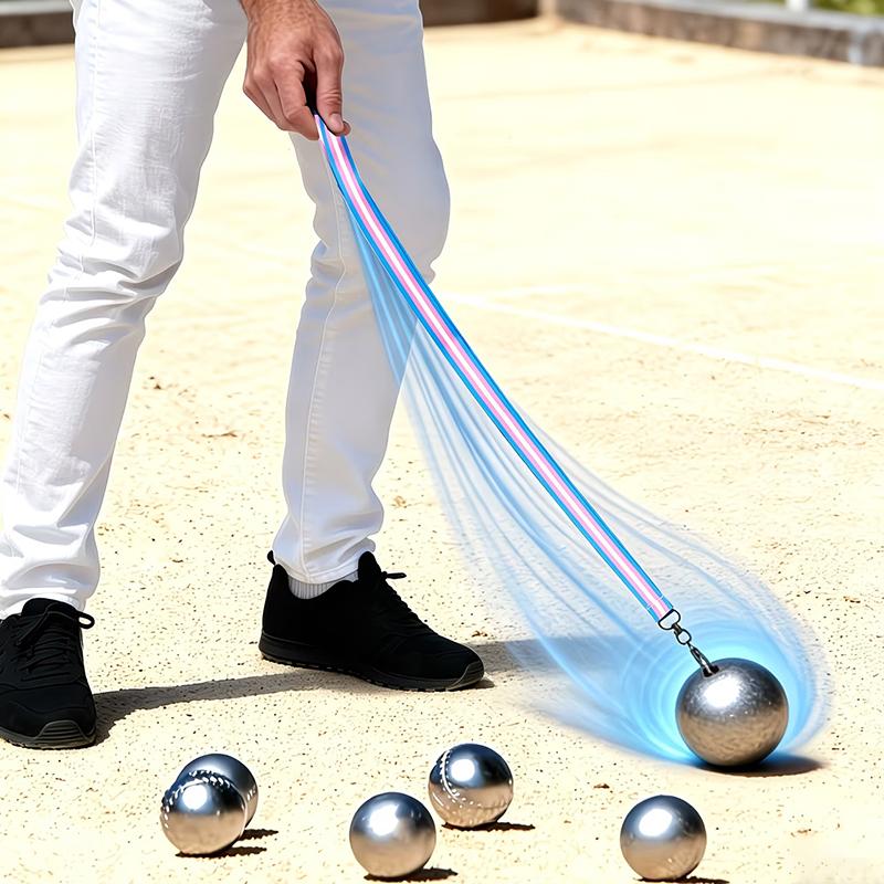 Bocce Ball Lawn - เครื่องเก็บลูกบอลแม่เหล็กแบบพกพา อุปกรณ์รีไซเคิลลูกบอลโบเช่ สำหรับสนามหญ้า กิจกรรมกลางแจ้ง งานปาร์ตี้กีฬาที่บ้าน