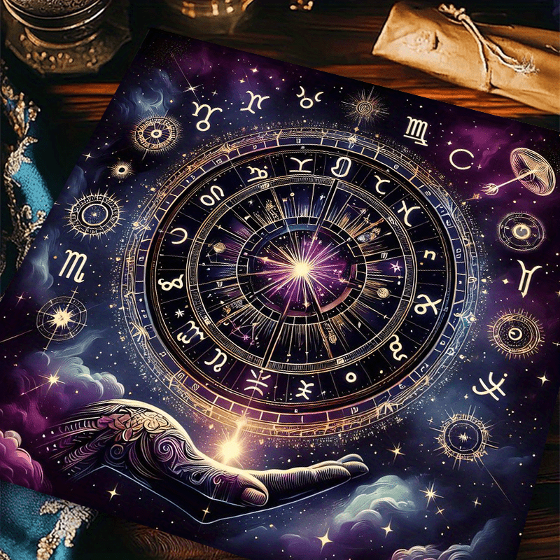 ผ้าปูโต๊ะทำนายดวงชะตาไพ่ทาโรต์ - Zodiac Party Games บทวิจารณ์และราคา