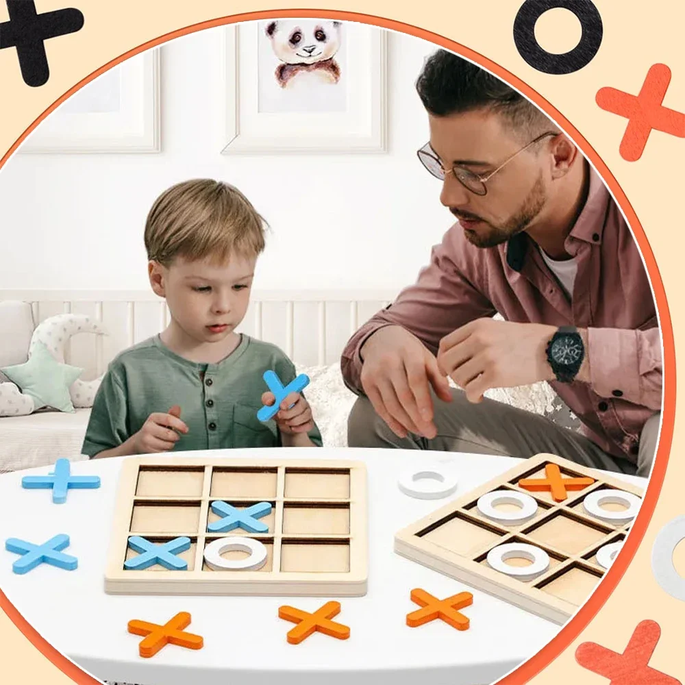 ไม้ XO Tic Tac Toe เกมมินิหมาก - Party Games At Home บทวิจารณ์และราคา