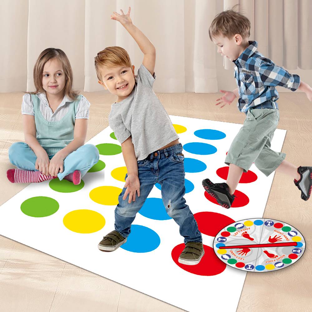 เกมปาร์ตี้ครอบครัว Twister เกม - Party Games Indoor For 6 12 Year Olds บทวิจารณ์และราคา