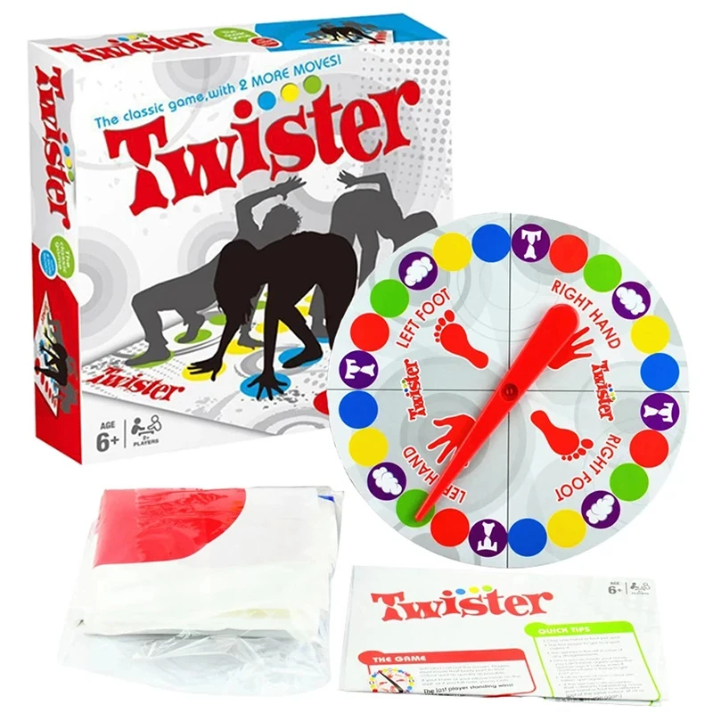 เกมปาร์ตี้ครอบครัว Twister เกม - Party Games Indoor For 6 12 Year Olds บทวิจารณ์และราคา