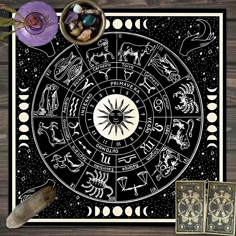 ผ้าปูโต๊ะลายจักรราศี - ผ้าปูโต - Zodiac Party Games บทวิจารณ์และราคา
