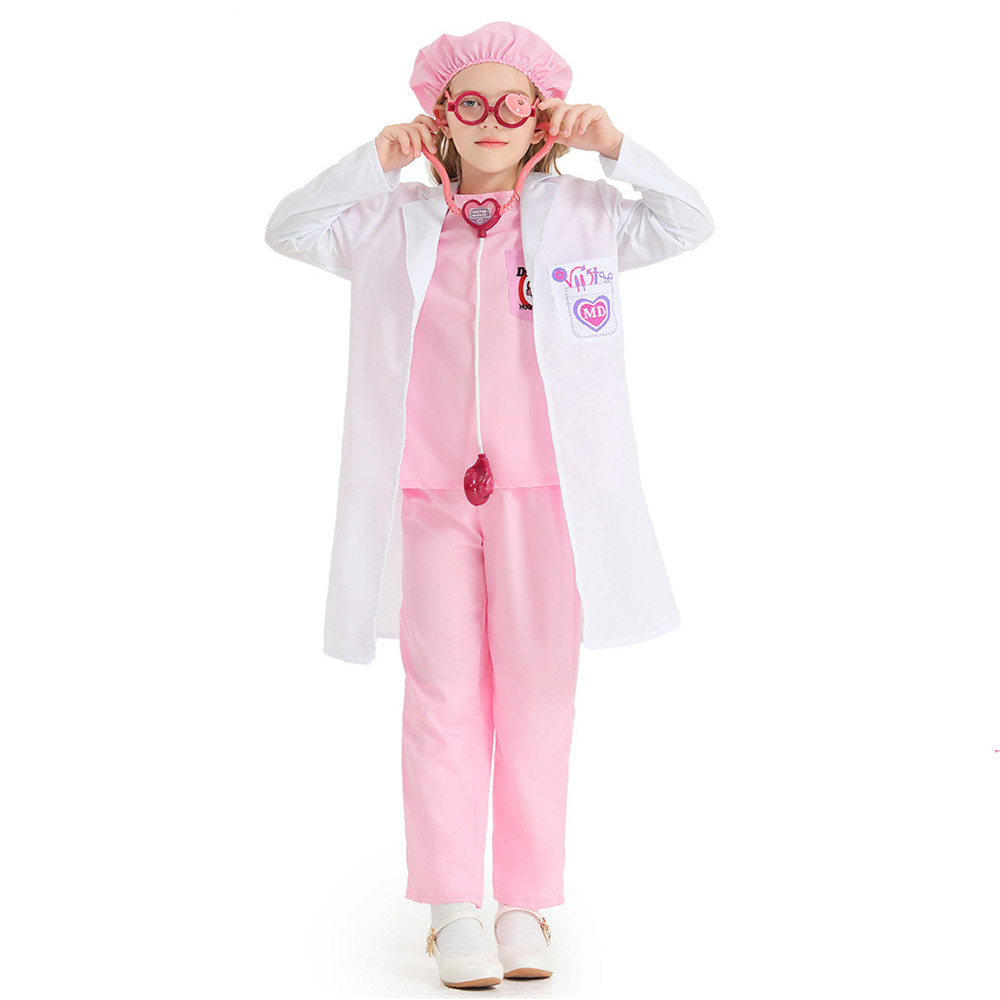 3สีU Nisexเด็กฮาโลวีนพยาบาลหมอ - Party Games Kids บทวิจารณ์และราคา