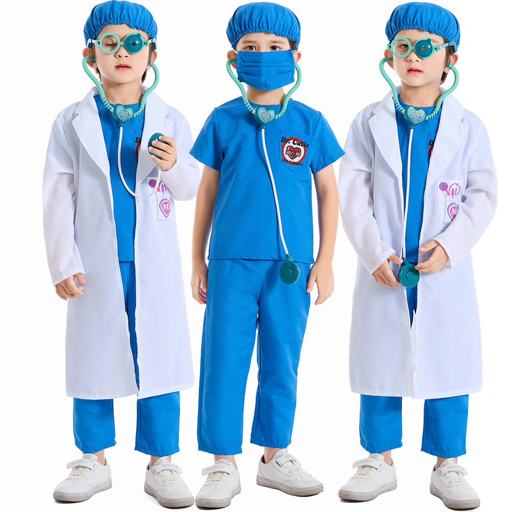 3สีU Nisexเด็กฮาโลวีนพยาบาลหมอ - Party Games Kids บทวิจารณ์และราคา