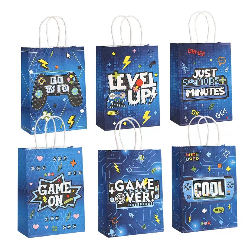 6/24 ชิ้นวิดีโอเกมธีมกระดาษบรร - Party Games Engagement บทวิจารณ์และราคา