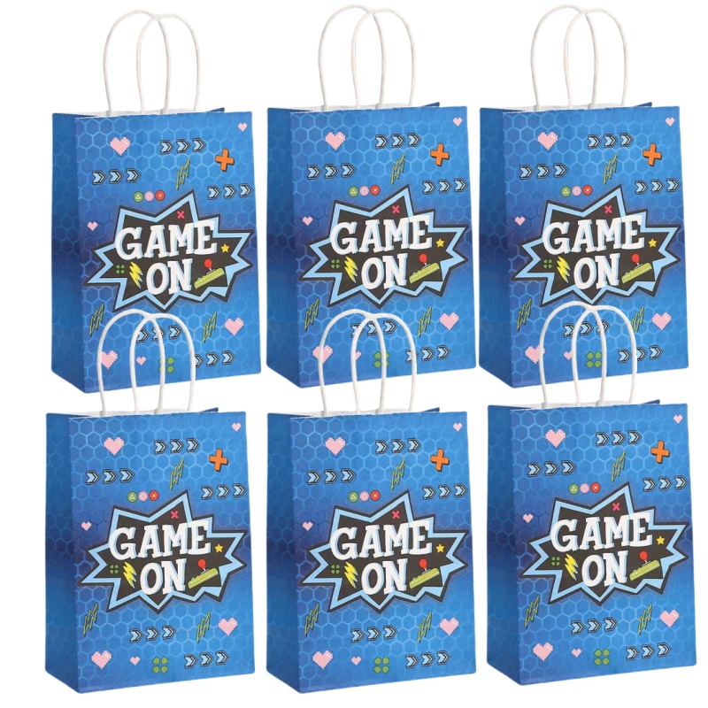 6/24 ชิ้นวิดีโอเกมธีมกระดาษบรร - Party Games Engagement บทวิจารณ์และราคา