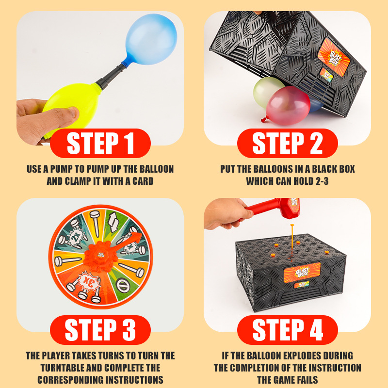 ของเล่นกล่องระเบิดสำหรับเด็ก เ - Party Games Juegos De Mesa บทวิจารณ์และราคา