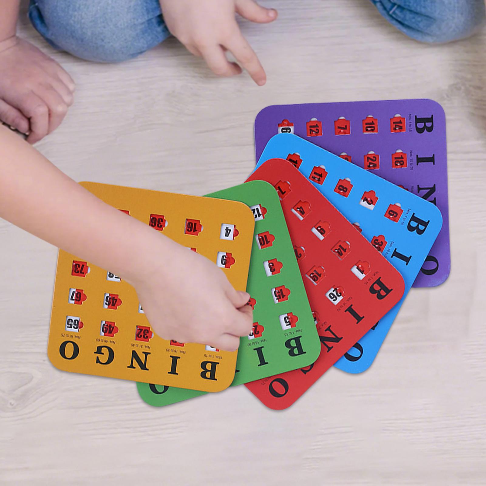 การ์ดเกมบิงโกแบบเลื่อนได้ 5 ชิ - Party Games At Home บทวิจารณ์และราคา