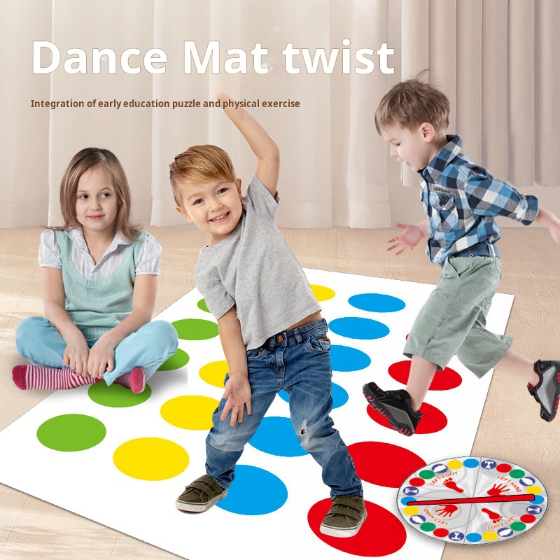 เกมปาร์ตี้ครอบครัว Twister เกม - Party Games Indoor For 6 12 Year Olds บทวิจารณ์และราคา