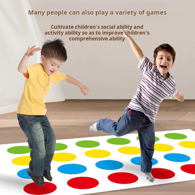 เกมปาร์ตี้ครอบครัว Twister เกม - Party Games Indoor For 6 12 Year Olds บทวิจารณ์และราคา