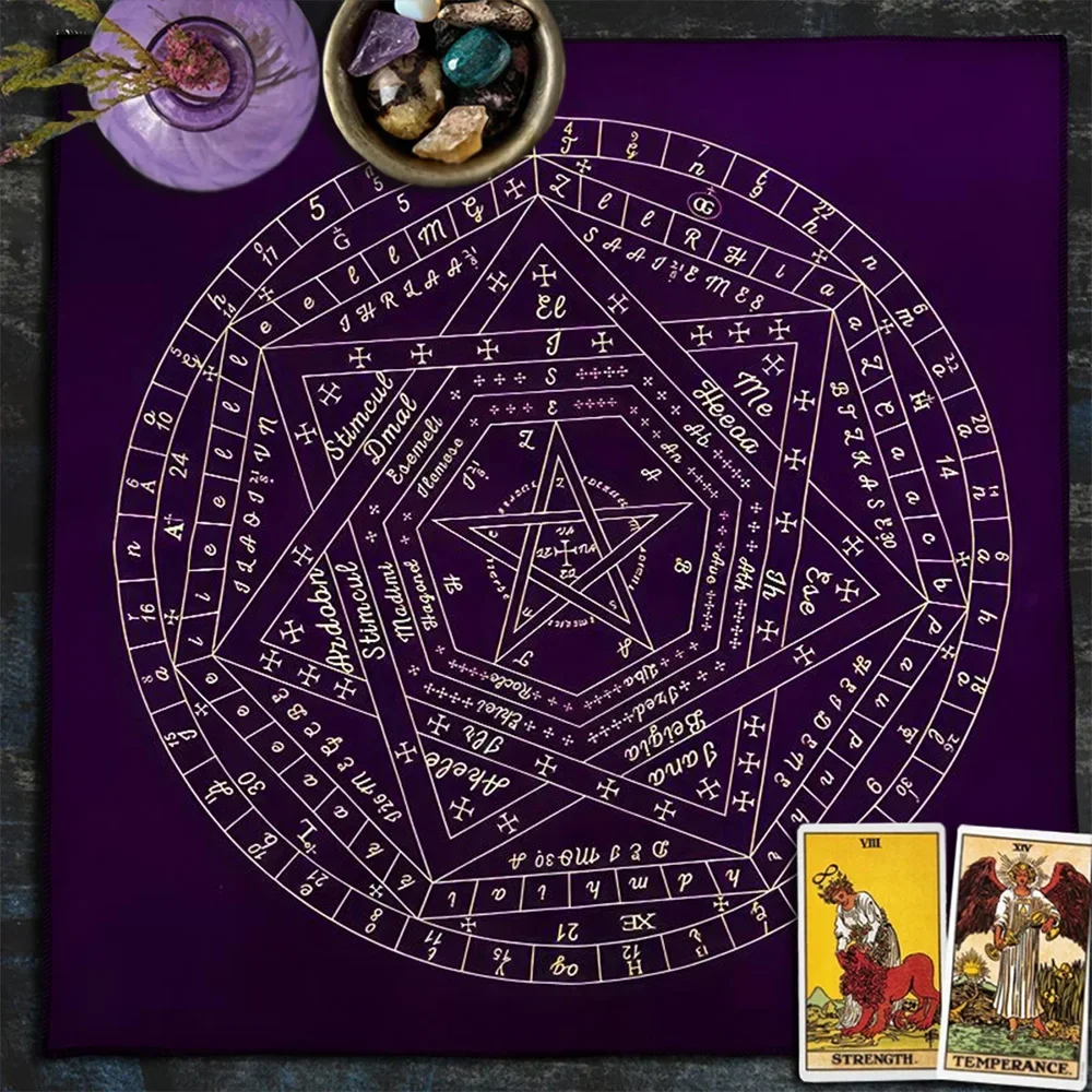 ผ้าปูโต๊ะไพ่ทาโรต์ ลายซิกิลัม  - Zodiac Party Games บทวิจารณ์และราคา