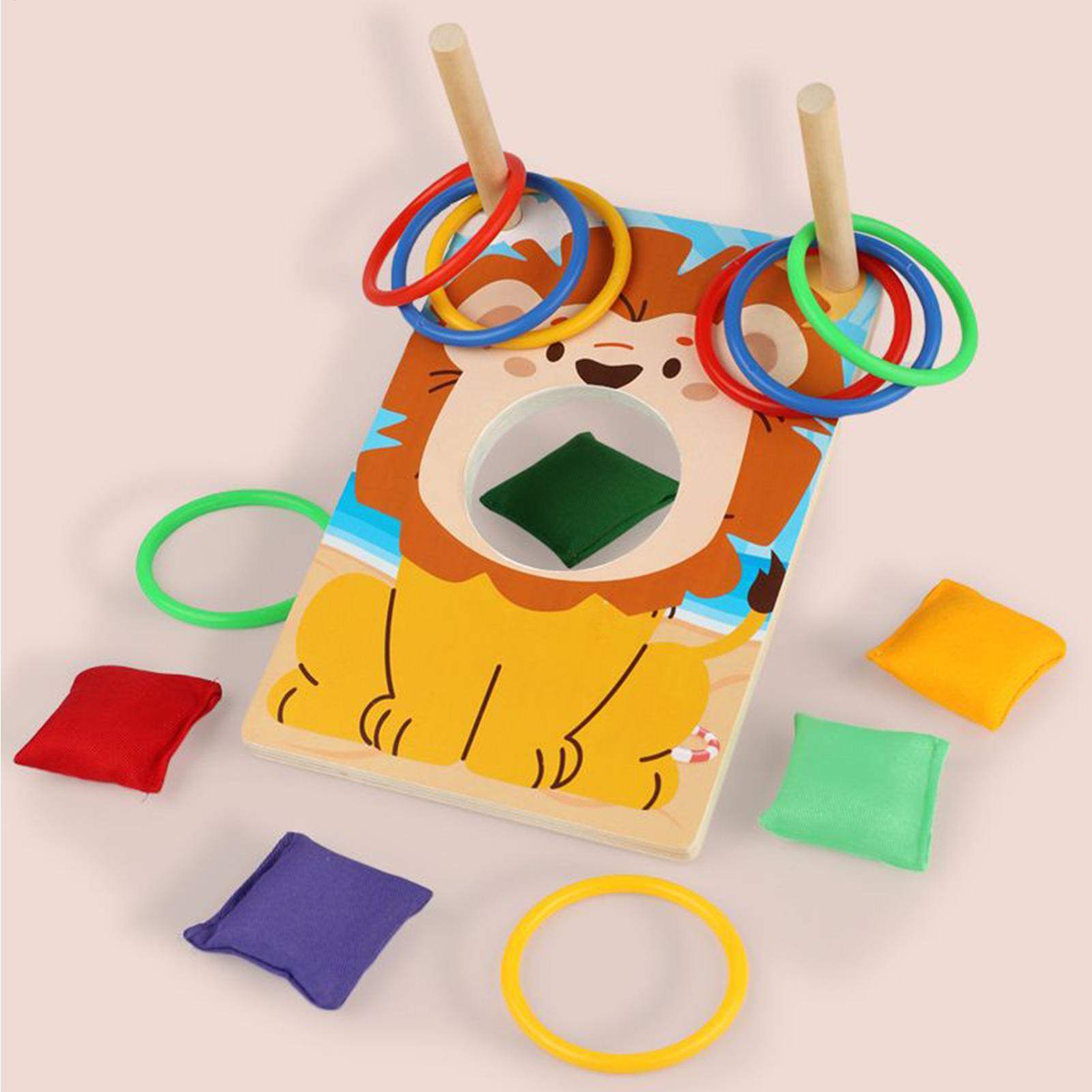 เกมโยนถุงถั่วไม้ พร้อมห่วงและถ - Party Games Group For Adults บทวิจารณ์และราคา