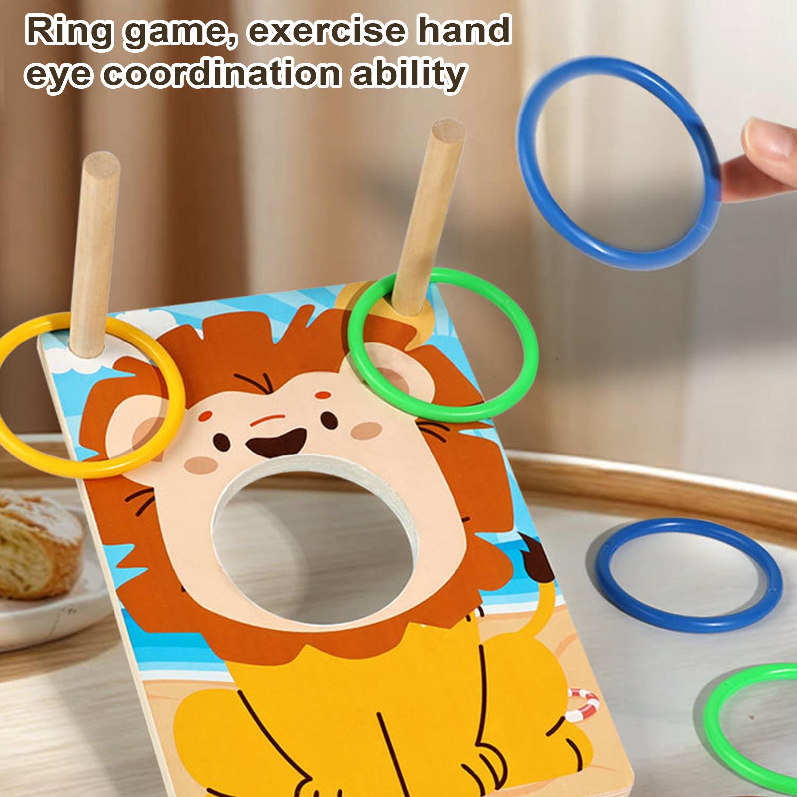 เกมโยนถุงถั่วไม้ พร้อมห่วงและถ - Party Games Group For Adults บทวิจารณ์และราคา