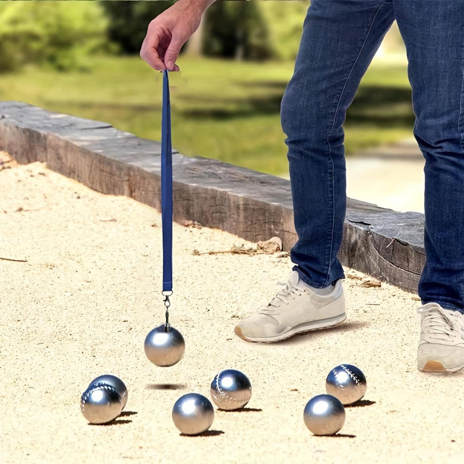 เครื่องเก็บลูกบอลแม่เหล็กแบบพก - Bocce Ball Lawn บทวิจารณ์และราคา