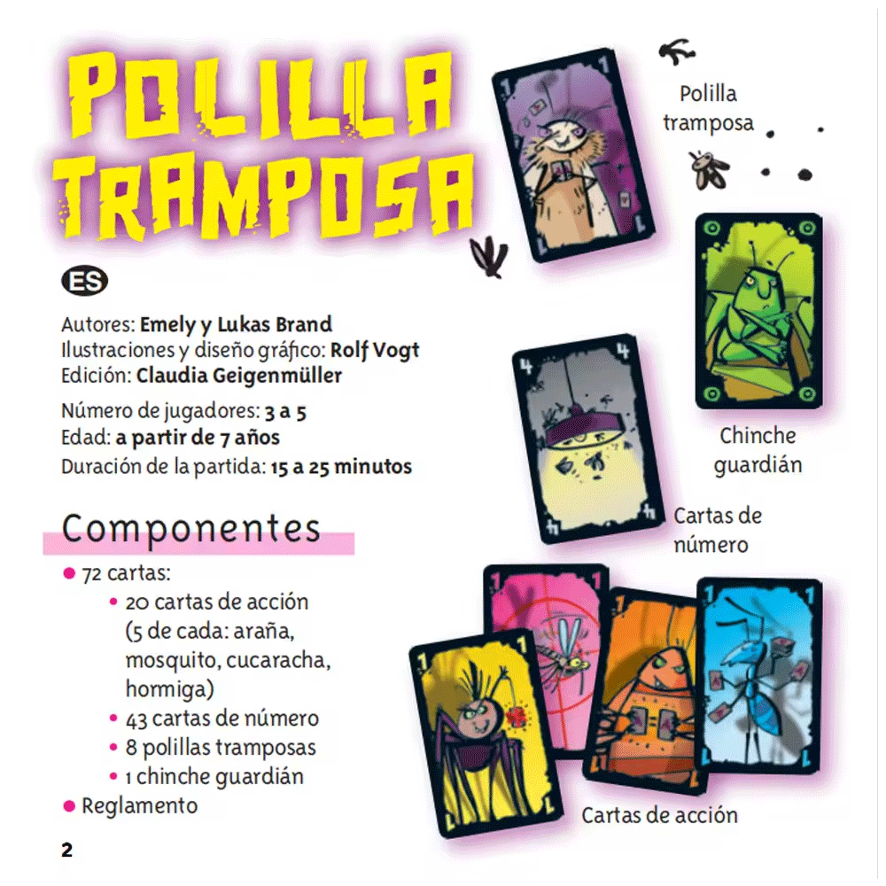 เกมกระดาน Polilla Tramposa เกม - Party Games Juegos De Mesa บทวิจารณ์และราคา