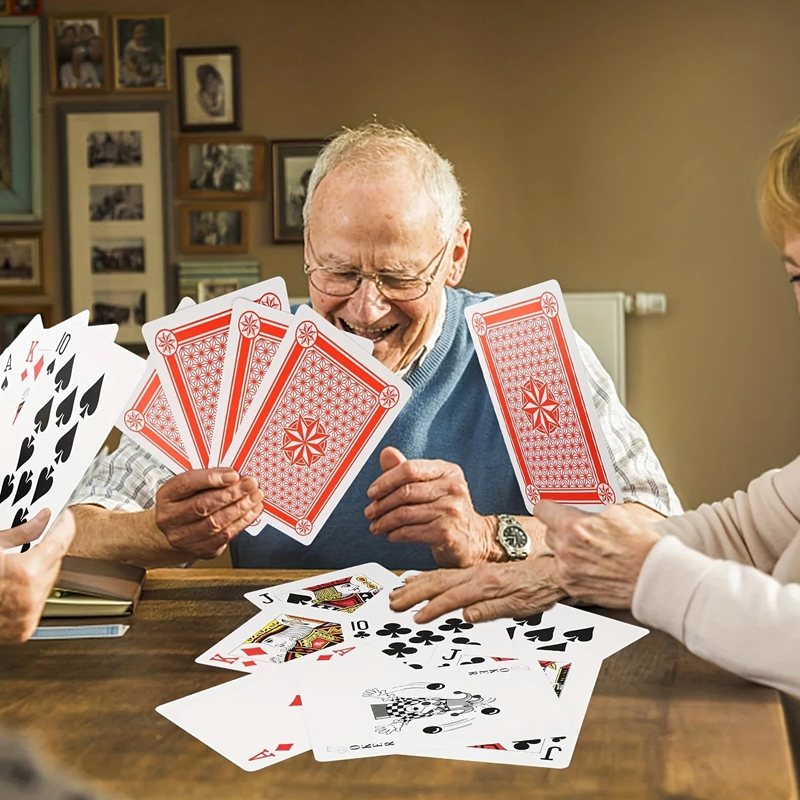 ขนาดใหญ่ไพ่จัมโบ้ 4x ขนาดใหญ่  - Party Games Juegos De Mesa บทวิจารณ์และราคา