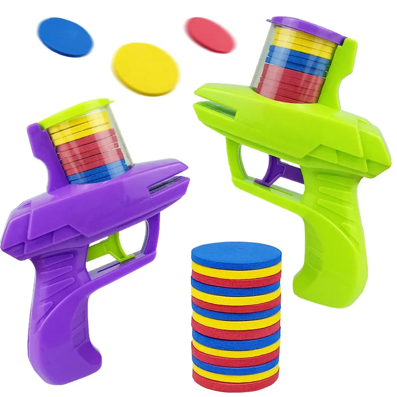 ปืนยิงจานบิน EVA นุ่ม ของเล่นย - Party Games Indoor For 6 12 Year Olds บทวิจารณ์และราคา